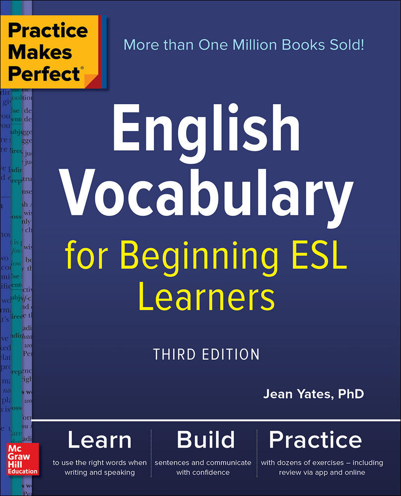 Practice Makes Perfect: English Vocabulary for Beginning ESL Learners, Third Edition | Zookal Textbooks | Zookal Textbooks