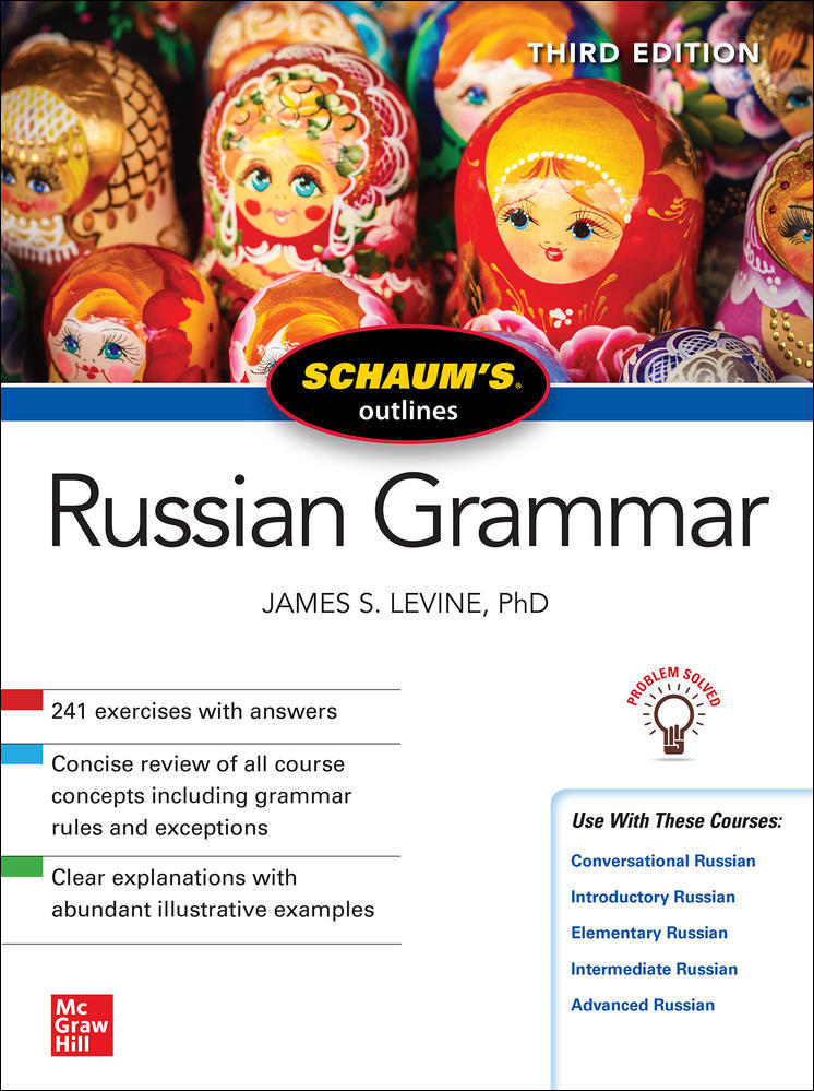 Schaum's Outline of Russian Grammar, Third Edition | Zookal Textbooks | Zookal Textbooks