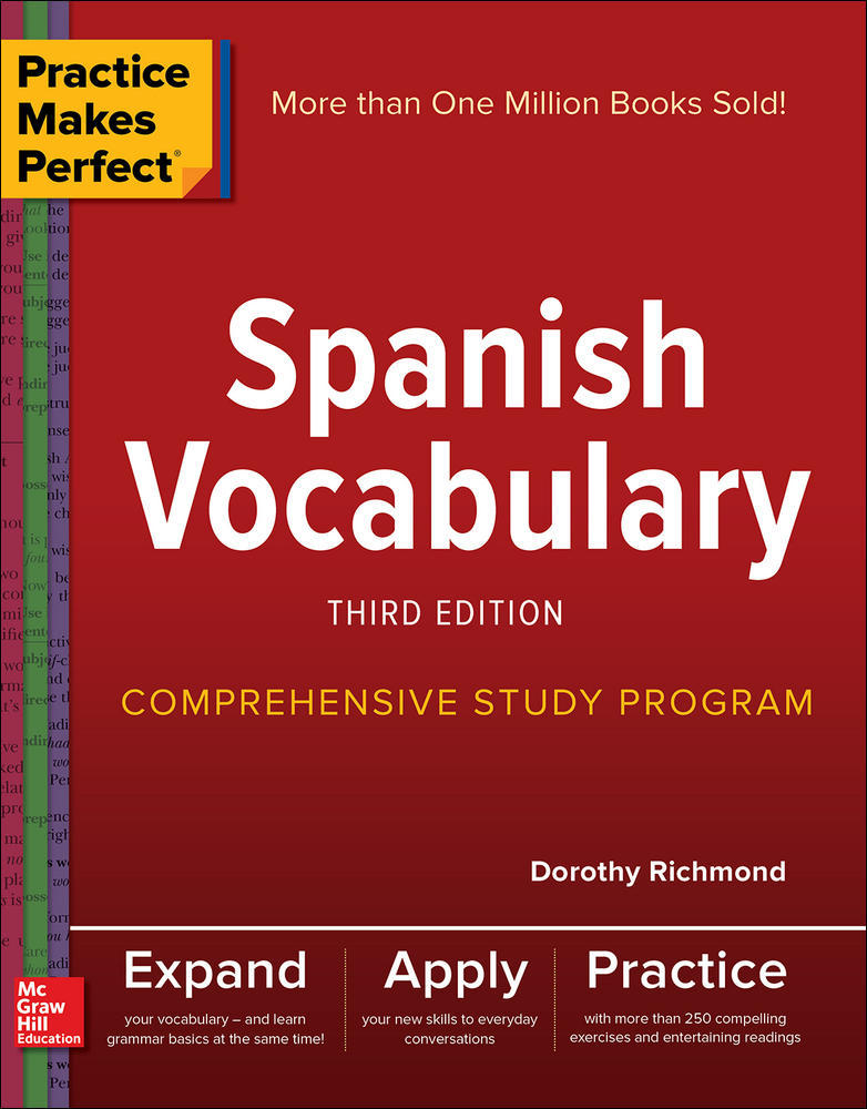 Practice Makes Perfect: Spanish Vocabulary, Third Edition | Zookal Textbooks | Zookal Textbooks