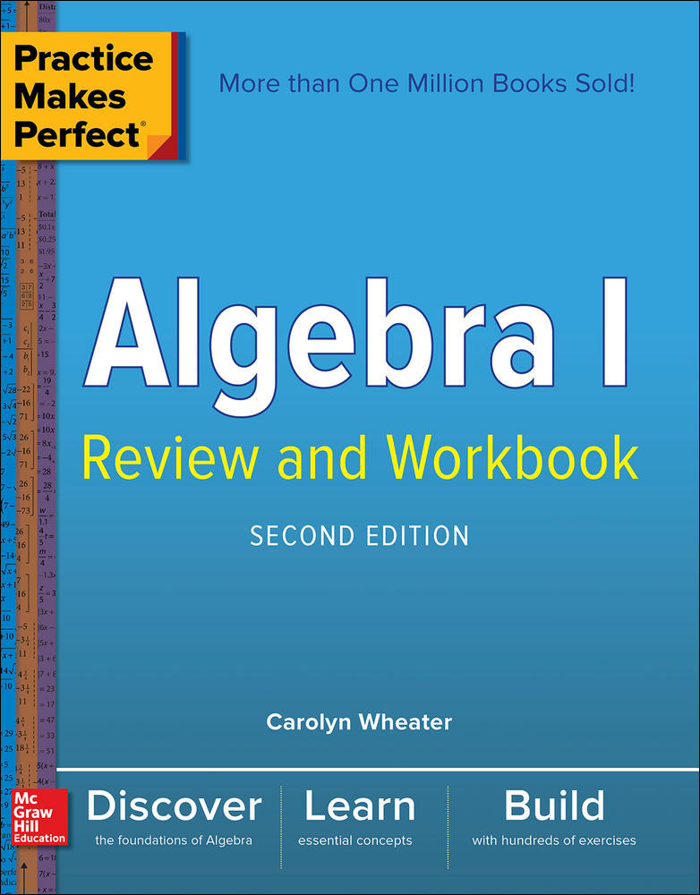 Practice Makes Perfect Algebra I Review and Workbook, Second Edition | Zookal Textbooks | Zookal Textbooks