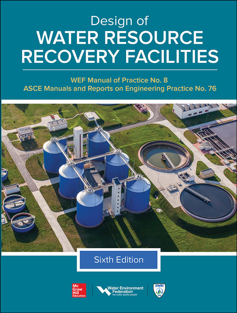 Design of Water Resource Recovery Facilities, Manual of Practice No.8, Sixth Edition | Zookal Textbooks | Zookal Textbooks