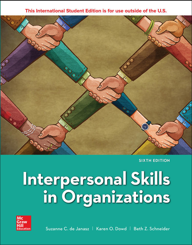 ISE Interpersonal Skills in Organizations | Zookal Textbooks | Zookal Textbooks