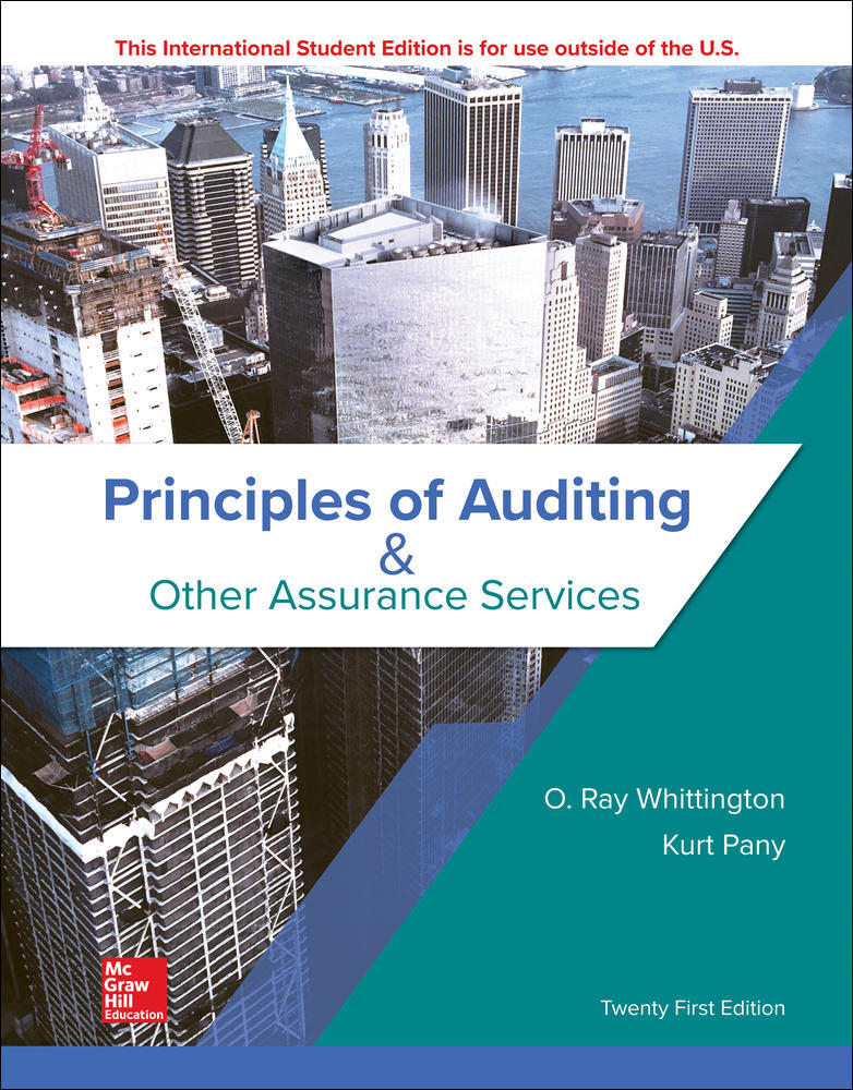 ISE Principles of Auditing & Other Assurance Services | Zookal Textbooks | Zookal Textbooks