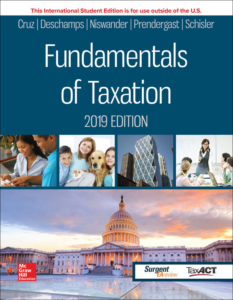 ISE Fundamentals of Taxation 2019 Edition | Zookal Textbooks | Zookal Textbooks