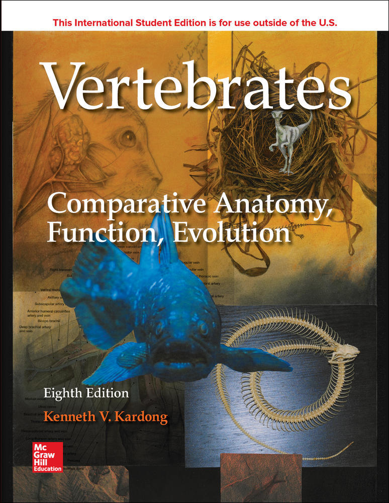 ISE Vertebrates: Comparative Anatomy, Function, Evolution | Zookal Textbooks | Zookal Textbooks