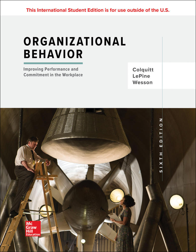 ISE Organizational Behavior: Improving Performance and Commitment in the Workplace | Zookal Textbooks | Zookal Textbooks