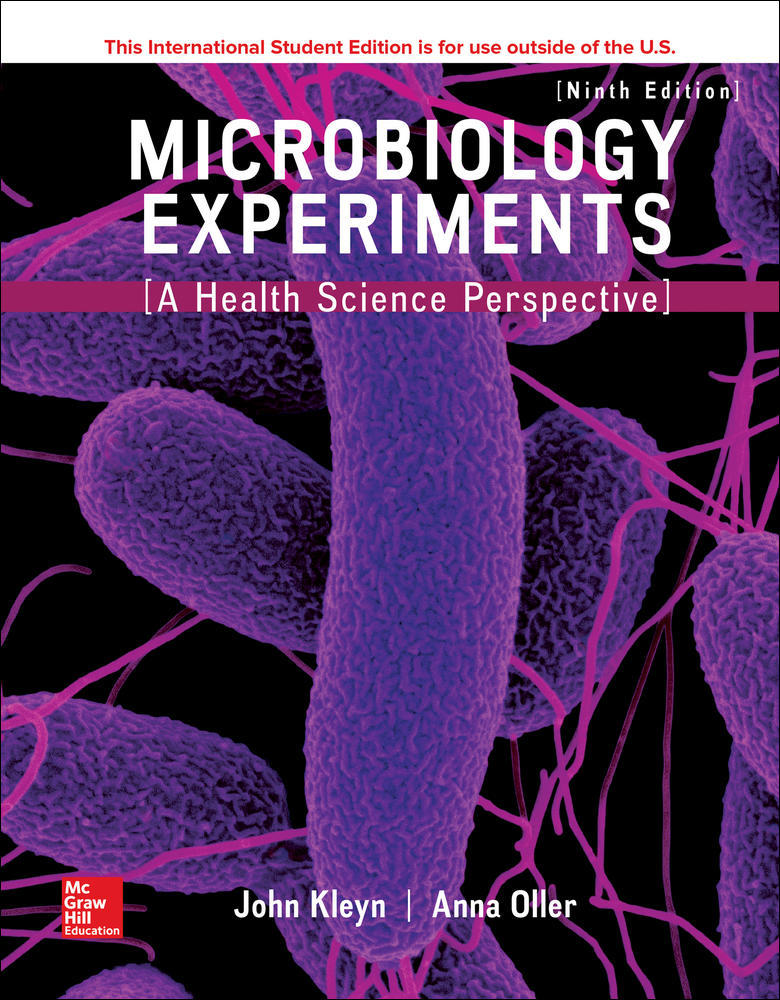 ISE Microbiology Experiments: A Health Science Perspective | Zookal Textbooks | Zookal Textbooks