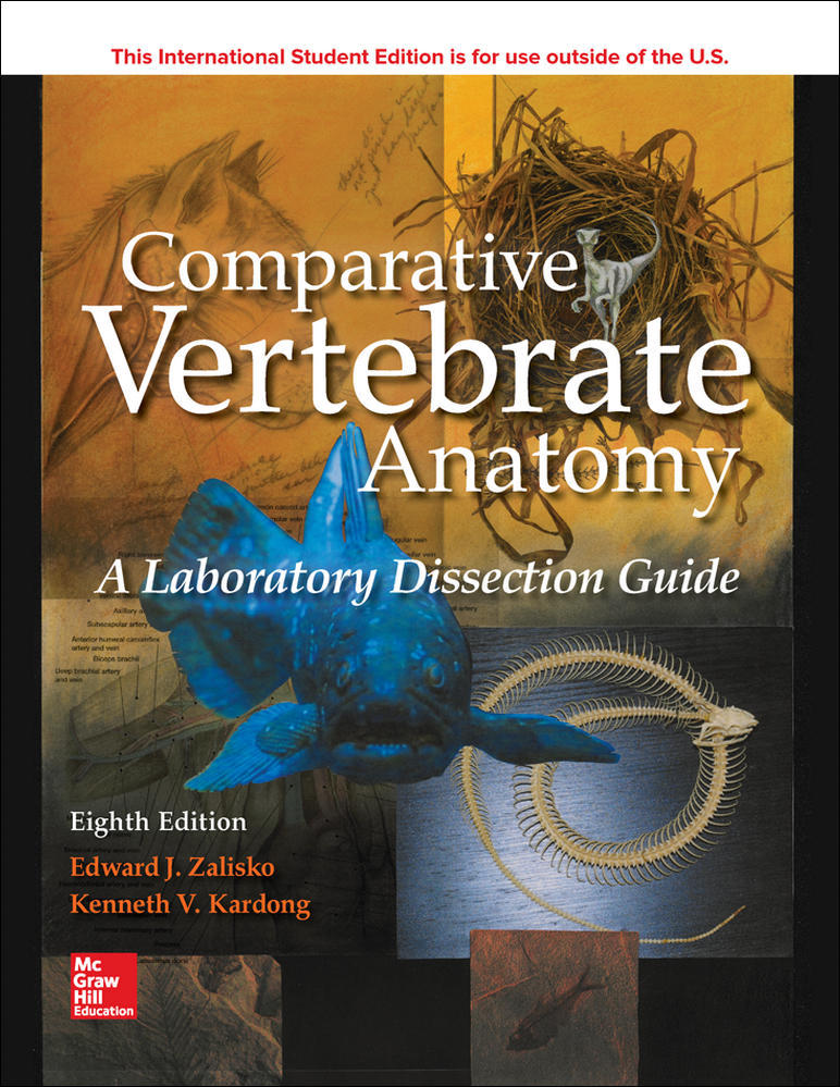 ISE Comparative Vertebrate Anatomy: A Laboratory Dissection Guide | Zookal Textbooks | Zookal Textbooks