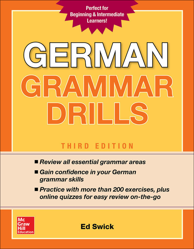 German Grammar Drills, Third Edition | Zookal Textbooks | Zookal Textbooks