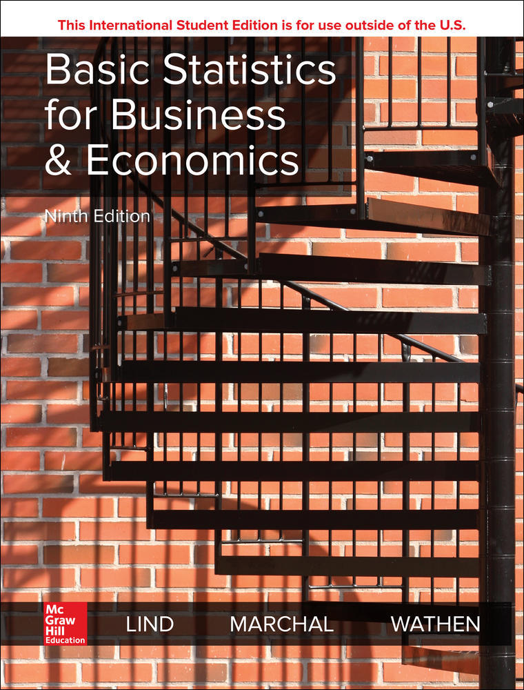 ISE Basic Statistics for Business and Economics | Zookal Textbooks | Zookal Textbooks