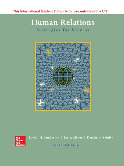 Human Relations | Zookal Textbooks | Zookal Textbooks
