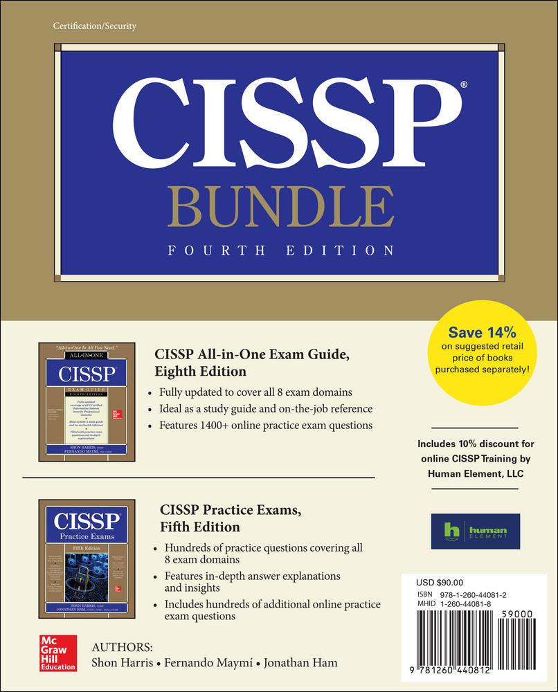 CISSP Bundle, Fourth Edition | Zookal Textbooks | Zookal Textbooks