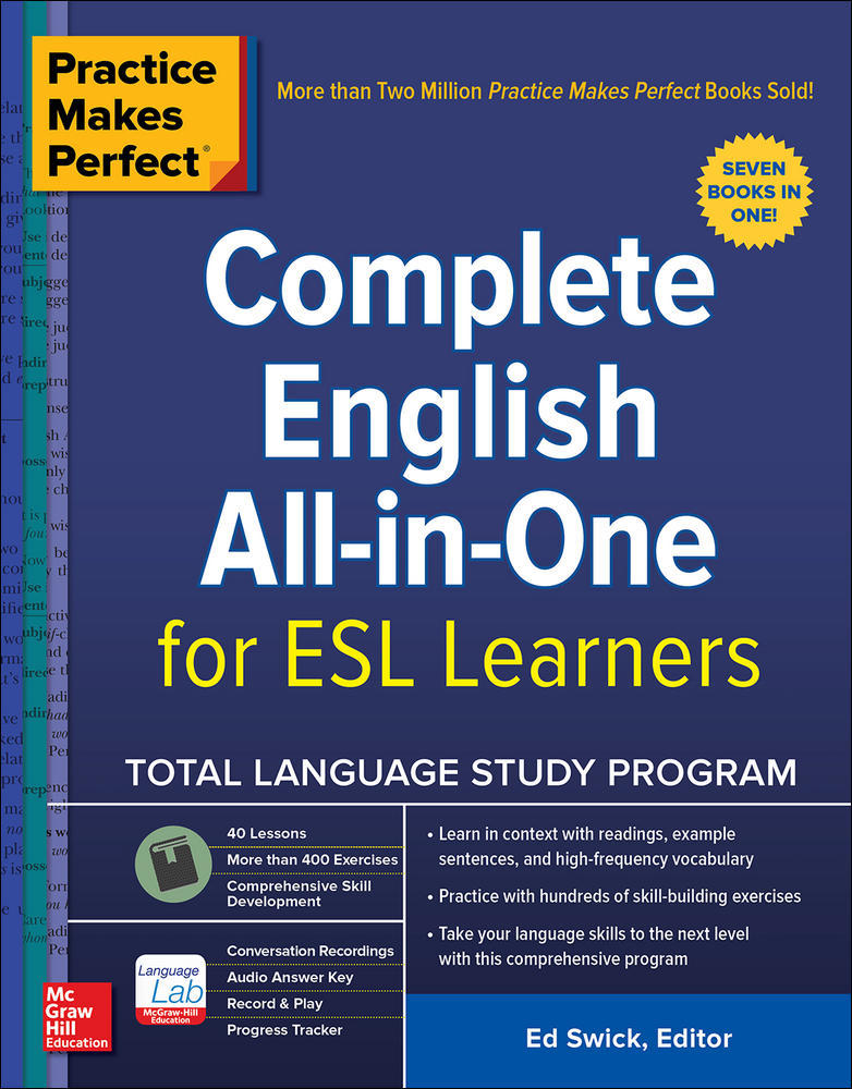 Practice Makes Perfect: Complete English All-in-One for ESL Learners | Zookal Textbooks | Zookal Textbooks