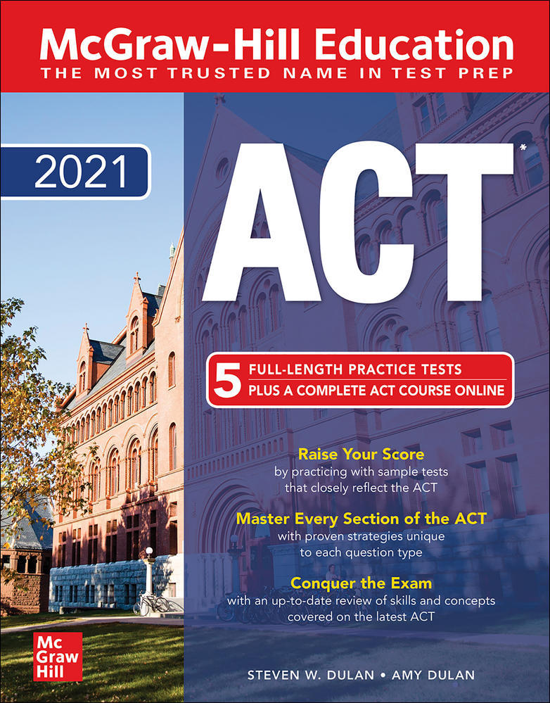 McGraw-Hill Education ACT 2021 | Zookal Textbooks | Zookal Textbooks