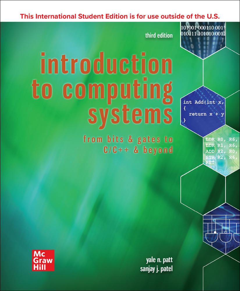ISE Introduction to Computing Systems: From Bits & Gates to C/C++ & Beyond | Zookal Textbooks | Zookal Textbooks