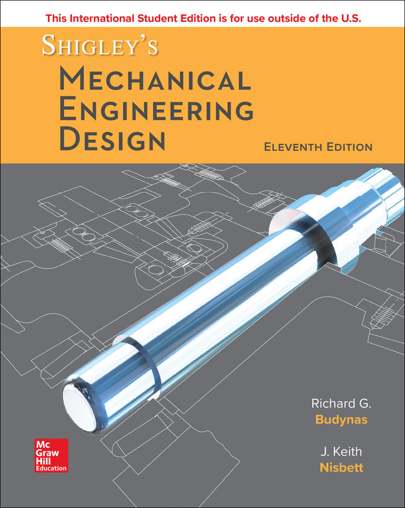 ISE Shigley's Mechanical Engineering Design | Zookal Textbooks | Zookal Textbooks