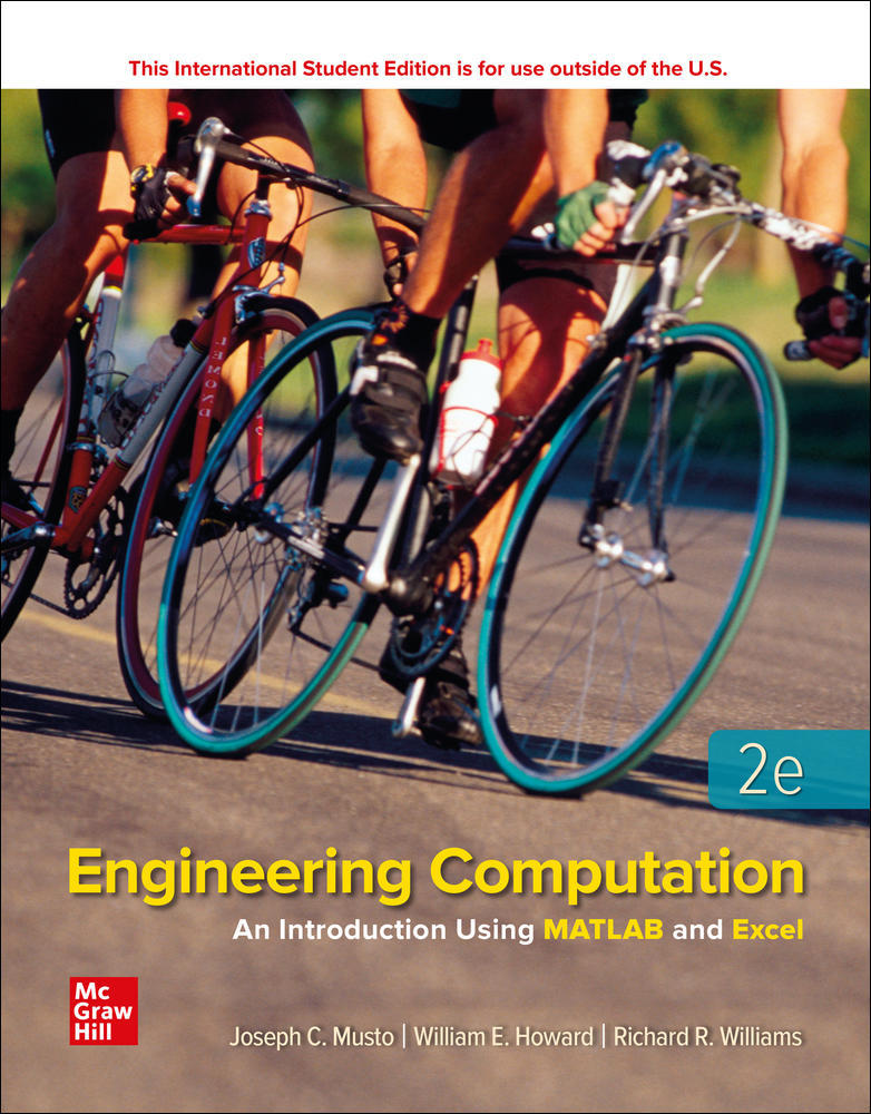 Engineering Computation: An Introduction Using MATLAB and Excel | Zookal Textbooks | Zookal Textbooks