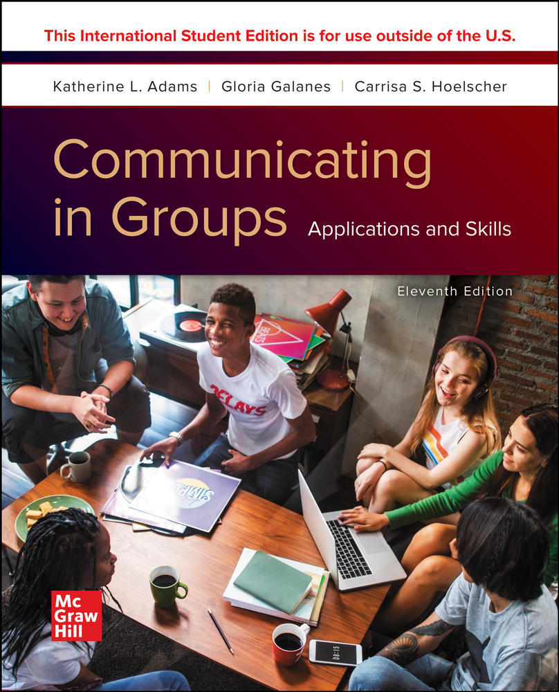 ISE Communicating in Groups: Applications and Skills | Zookal Textbooks | Zookal Textbooks