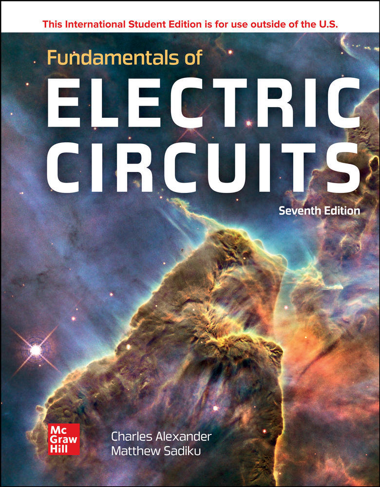 ISE Fundamentals of Electric Circuits | Zookal Textbooks | Zookal Textbooks
