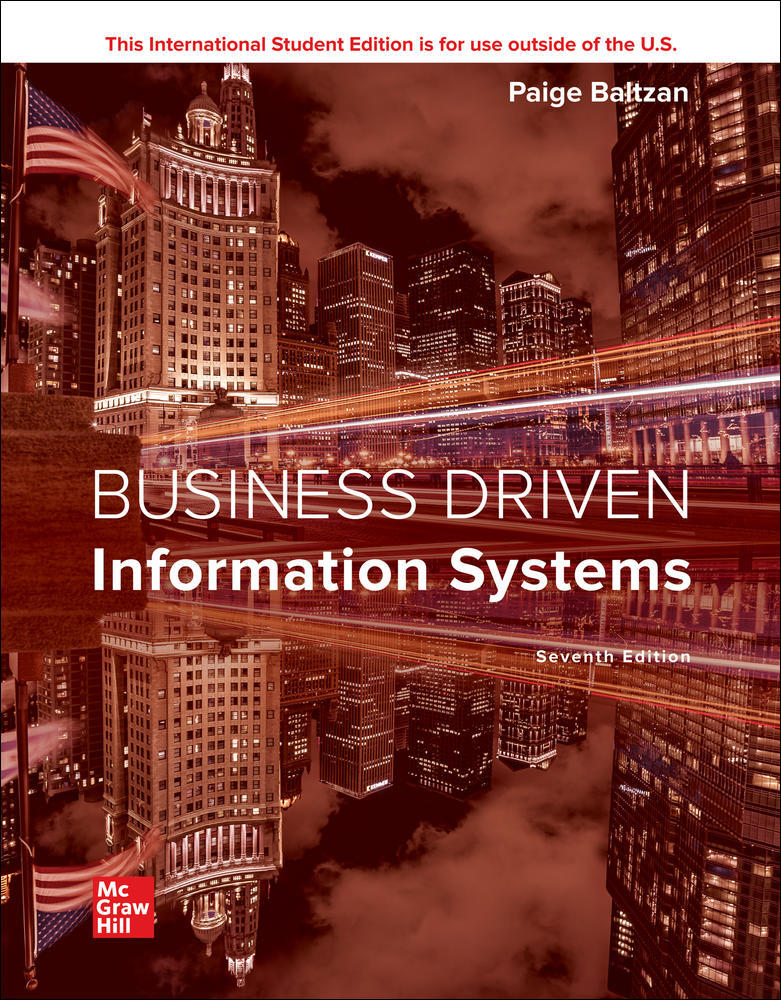 ISE Business Driven Information Systems | Zookal Textbooks | Zookal Textbooks