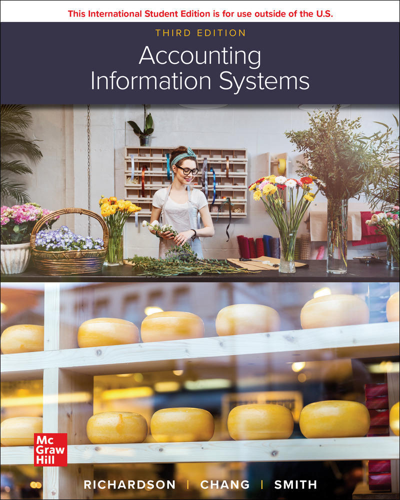 ISE Accounting Information Systems | Zookal Textbooks | Zookal Textbooks
