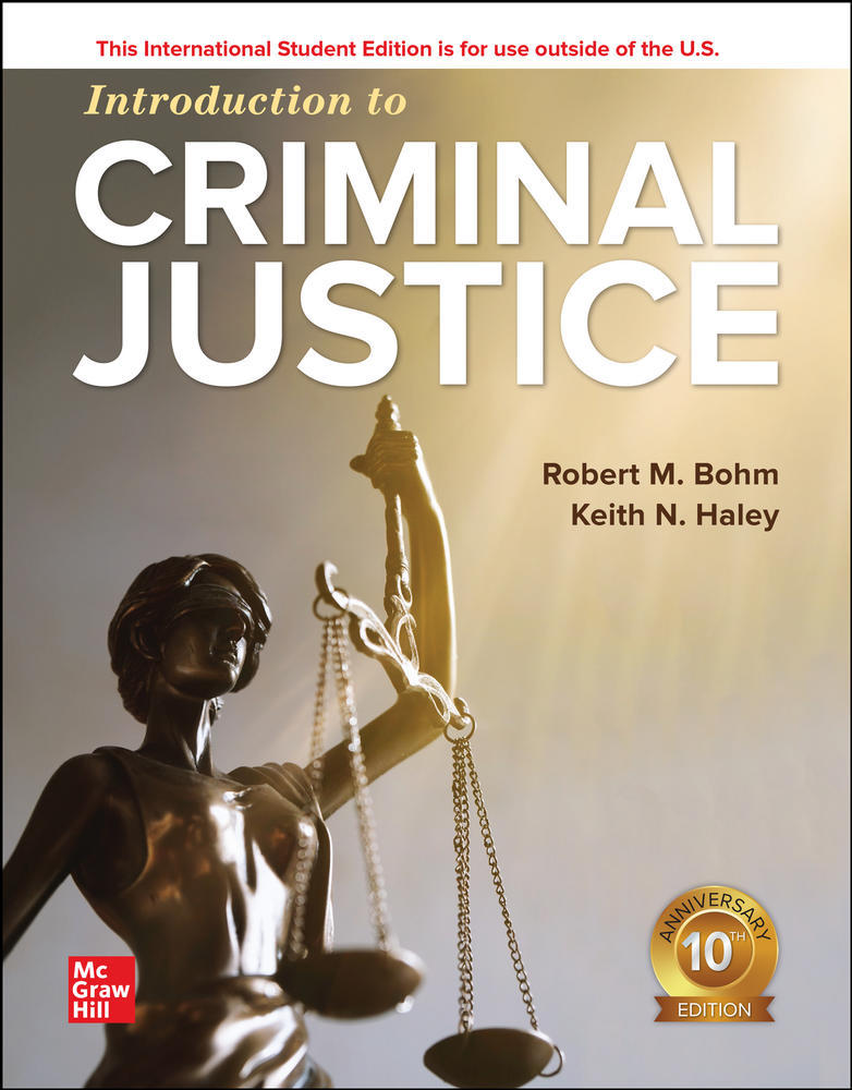 ISE Introduction to Criminal Justice | Zookal Textbooks | Zookal Textbooks