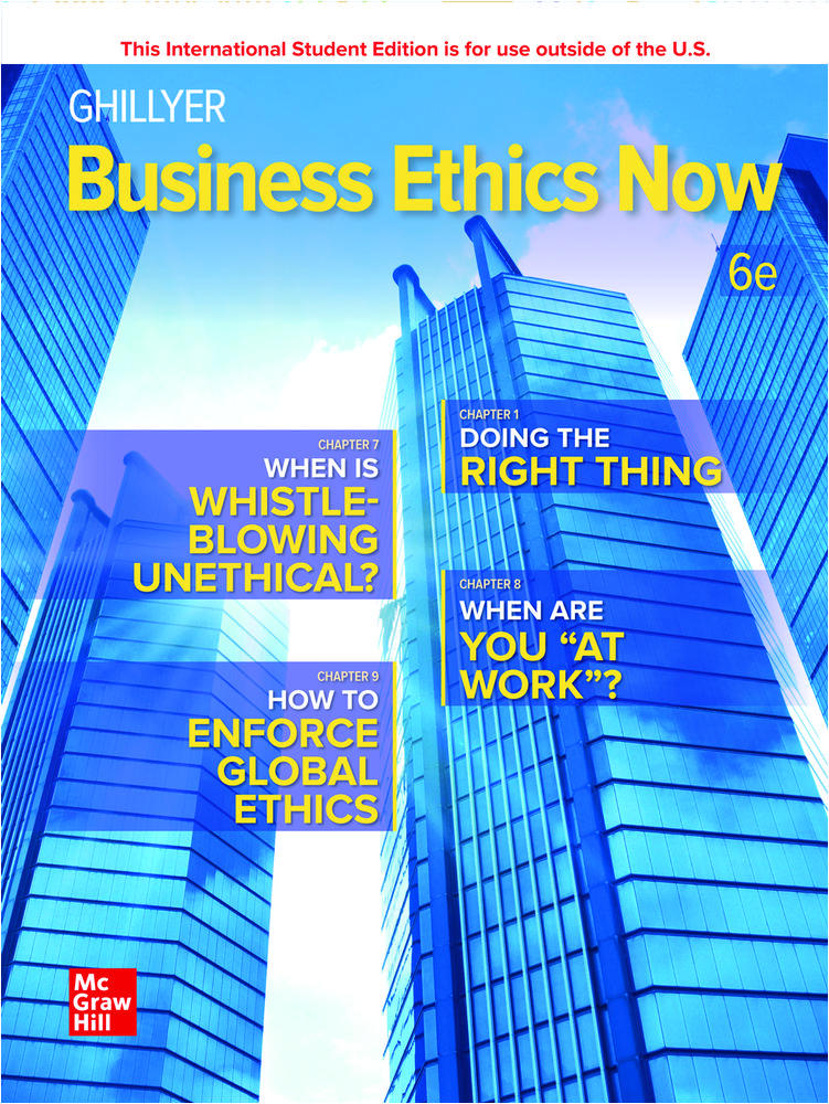 ISE Business Ethics Now | Zookal Textbooks | Zookal Textbooks