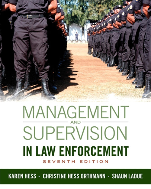  Management and Supervision in Law Enforcement | Zookal Textbooks | Zookal Textbooks