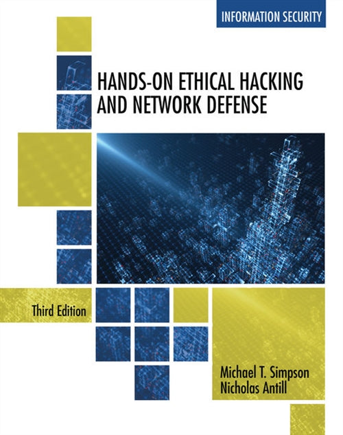  Hands-On Ethical Hacking and Network Defense | Zookal Textbooks | Zookal Textbooks