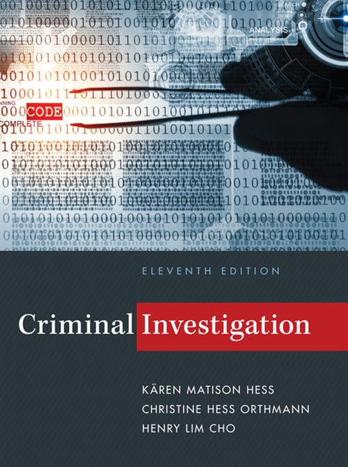  Criminal Investigation | Zookal Textbooks | Zookal Textbooks