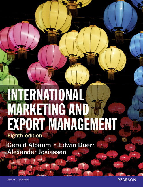 International Marketing and Export Management | Zookal Textbooks | Zookal Textbooks