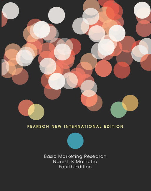 Basic Marketing Research, Pearson New International Edition | Zookal Textbooks | Zookal Textbooks