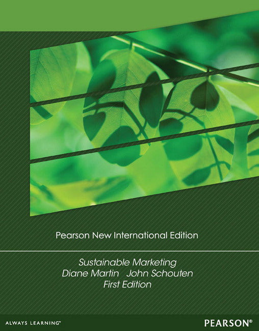 Sustainable Marketing, Pearson New International Edition | Zookal Textbooks | Zookal Textbooks
