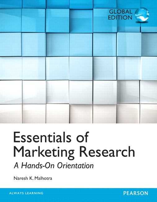 Essentials of Marketing Research, Global Edition | Zookal Textbooks | Zookal Textbooks