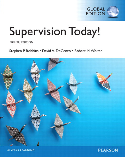 Supervision Today!, Global Edition | Zookal Textbooks | Zookal Textbooks