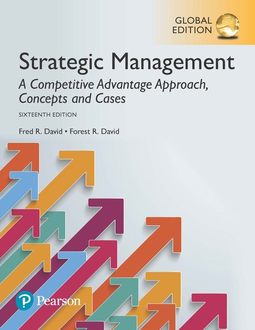 Strategic Management: A Competitive Advantage Approach, Concepts and Cases, Global Edition | Zookal Textbooks | Zookal Textbooks
