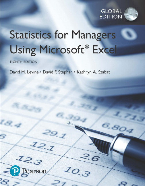 Statistics for Managers Using Microsoft Excel, Global Edition | Zookal Textbooks | Zookal Textbooks