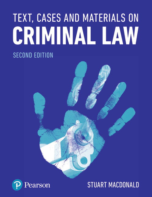 Text, Cases and Materials on Criminal Law | Zookal Textbooks | Zookal Textbooks
