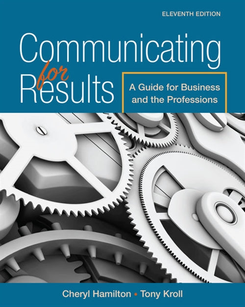  Communicating for Results : A Guide for Business and the Professions | Zookal Textbooks | Zookal Textbooks