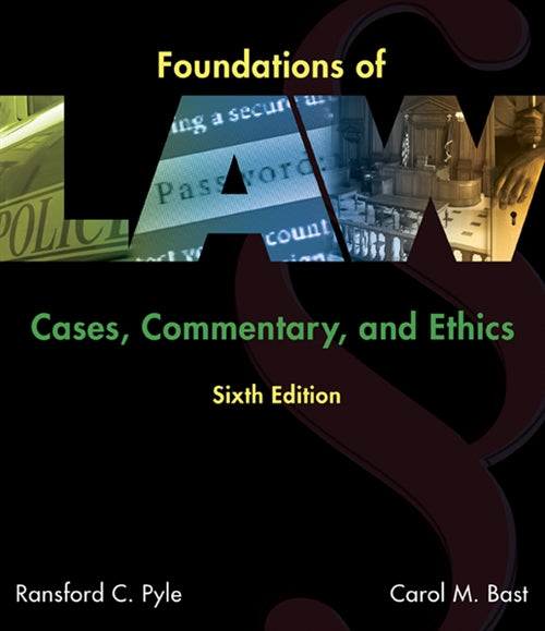  Foundations of Law : Cases, Commentary and Ethics | Zookal Textbooks | Zookal Textbooks