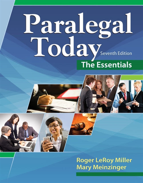  Paralegal Today : The Essentials | Zookal Textbooks | Zookal Textbooks