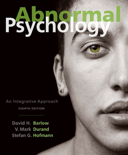  Abnormal Psychology : An Integrative Approach | Zookal Textbooks | Zookal Textbooks