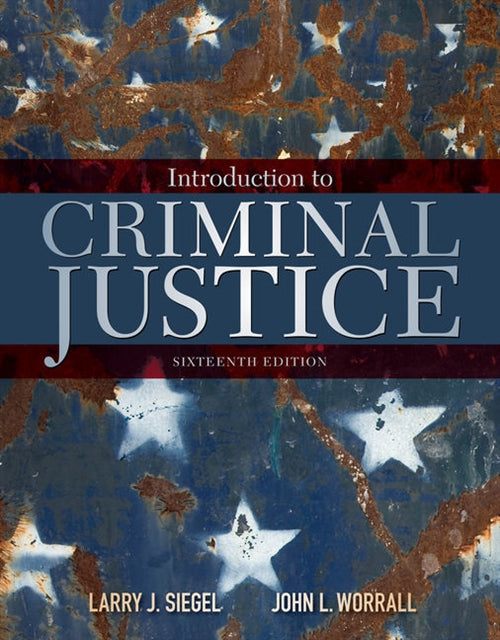  Introduction to Criminal Justice | Zookal Textbooks | Zookal Textbooks
