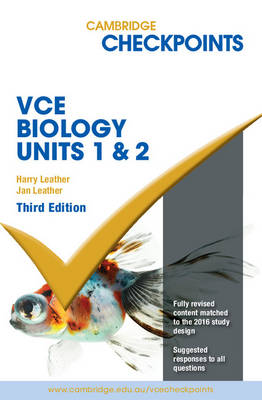 Cambridge Checkpoints VCE Biology Units 1 and 2 | Zookal Textbooks | Zookal Textbooks