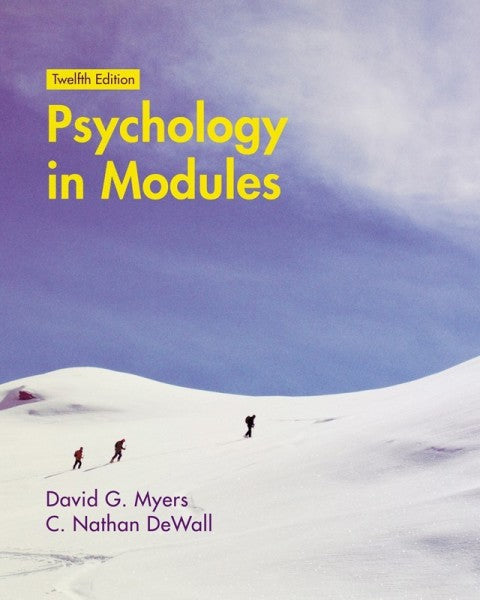 Psychology in Modules | Zookal Textbooks | Zookal Textbooks