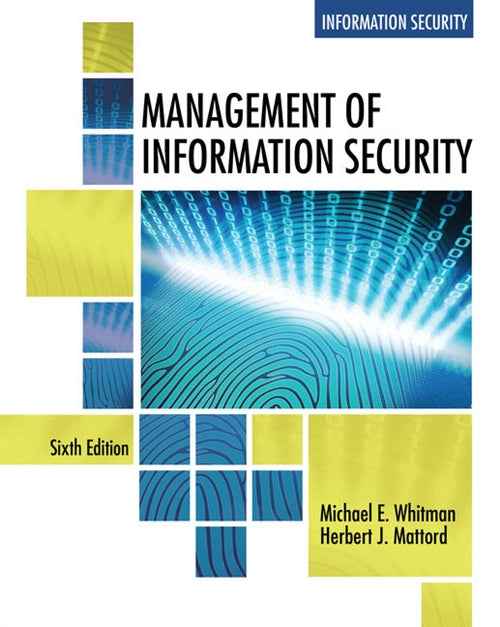  Management of Information Security | Zookal Textbooks | Zookal Textbooks