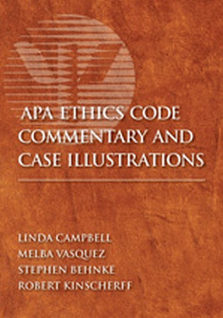 APA Ethics Code Commentary and Case Illustrations | Zookal Textbooks | Zookal Textbooks
