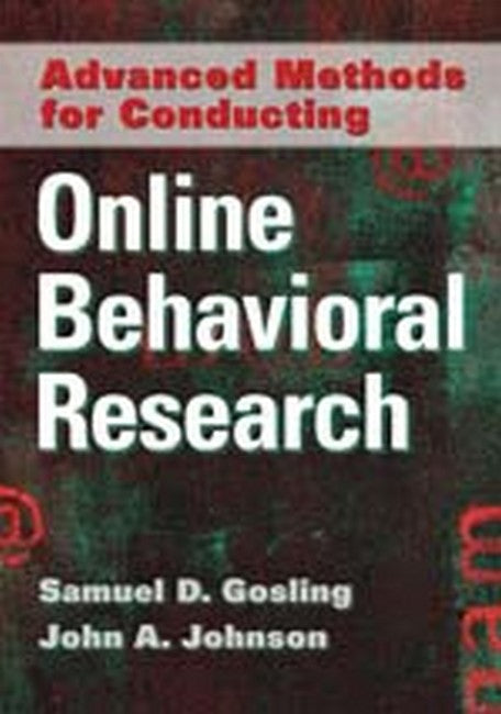 Advanced Methods for Conducting Online Behavioral Research | Zookal Textbooks | Zookal Textbooks