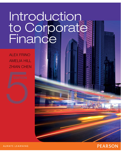 Introduction to Corporate Finance | Zookal Textbooks | Zookal Textbooks