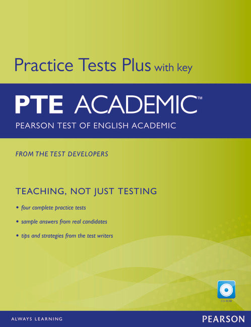 PTE Academic Practice Tests Plus Student Book with Key | Zookal Textbooks | Zookal Textbooks